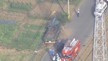【速報】2人が心肺停止 3人重傷　小学生の列にトラック　千葉・八街市