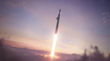 ニュース画像：スペースX、スターシップとスーパー・ヘビーによる軌道飛行試験を7月に予定