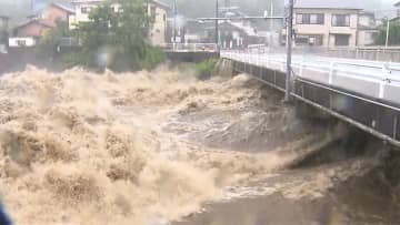 最高警戒レベル「緊急安全確保」　記録的大雨 神奈川・平塚市