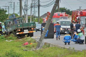 食い違う供述と状況　飲酒の影響立証急ぐ　八街児童死傷事故1週間