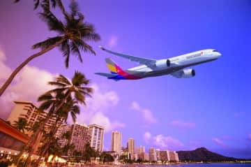 ニュース画像：アシアナ航空が旧盆にハワイ路線を運航　コロナ陰性時隔離なしで旅行可能