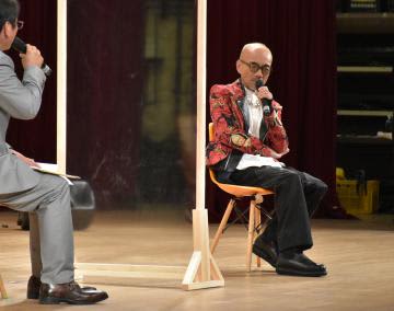 斉昭への思い語る　竹中さんらトークショー　水戸