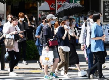 各地で真夏日、市原34．5度　千葉県内14地点今年最高
