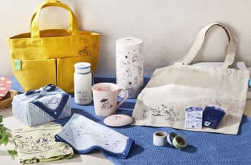 タリーズ×かまわぬコラボに新作！鳥獣戯画デザインのトートはチェックね。