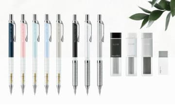 異素材シャープペンで仕事にスイッチ　ぺんてる「オレンズ シンプルデイズ」