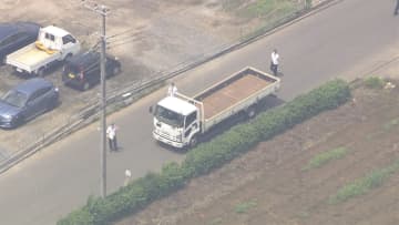 容疑者立ち会い現場検証 千葉・八街市 児童5人死傷事故 飲酒状況も捜査