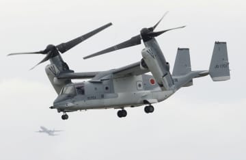 オスプレイ、他飛行場で初訓練へ　陸自木更津駐屯地に暫定配備