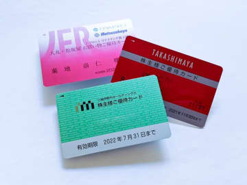 やっぱり百貨店の「株主優待」は凄かった！あれもこれも10％OFFの魅力