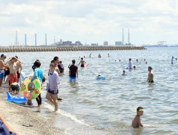 千葉市の海水浴場2日から閉鎖　宣言発令で　隣接のプールは営業継続