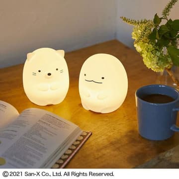 すみっコのルームライト可愛すぎん？ぷにぷにのねこととかげ、そろえたい。