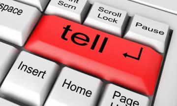 「tell=言う」と覚えては英語は話せない? コアで覚える英語 (16)