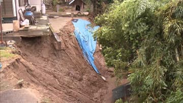 千葉・成田市で土砂崩れ　250世帯に「緊急安全確保」