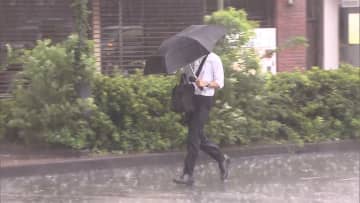 関東でゲリラ雷雨　信号消え冠水も　午後も大気不安定