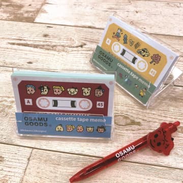 「オサムグッズ」ファン待望の新作文具！大人買い待ったなしの可愛さ。