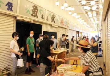 にぎわい創出へ朝市　市原・JR五井駅西口　人通り少ない商店街活用　朝食弁当販売