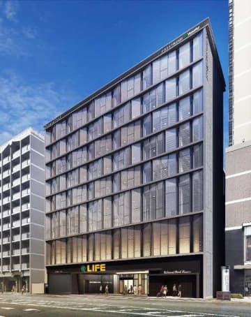 JR西日本不動産開発ヤサカビル／京都市に開業、ライフとリッチモンドホテル出店