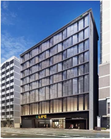ホテル1階に「ライフ四条烏丸店」、9月15日オープン