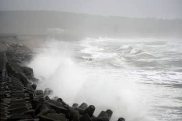台風16号あす千葉県に最接近　警報級の風雨警戒を　銚子地方気象台