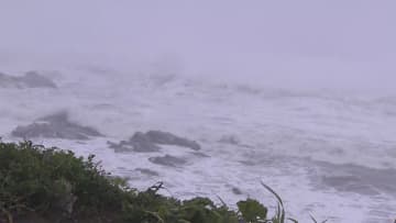 台風16号 大荒れの千葉は...　広い範囲で暴風域 千葉・銚子市から中継