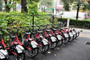 電動アシスト自転車が帰宅困難者助ける　地震で電車ストップ、シェアサイクル活躍