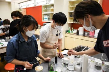 プロが直伝！ラテアート　おうち時間満喫を　カフェ店主が市民教室　成田