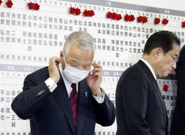 自民大物、小選挙区で相次ぎ敗北　立民の小沢氏、辻元副代表も