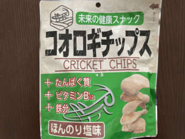 コオロギチップス食べてみました！