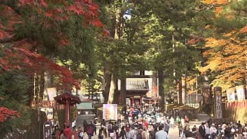 コロナ前に日常は戻った?　紅葉真っただ中の日光東照宮75% 宿は“直前予約”が多いワケ