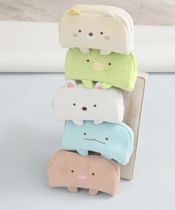 ハニーズで買える「すみっコぐらし」ポーチが激カワ！ふわもこで癒される～。