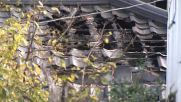 火災で一家3人のうち2人死亡　千葉・旭市2階建て住宅全焼