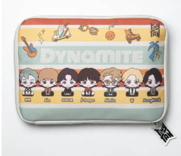 【BTS】付録にDynamiteデザインの「TinyTANポーチ」！ファンブックは絶対チェックね。