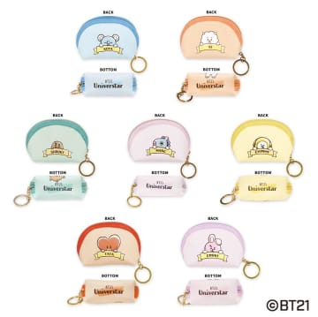 セブンネットに「BT21」のミニポーチ！360度どこから見ても可愛い。