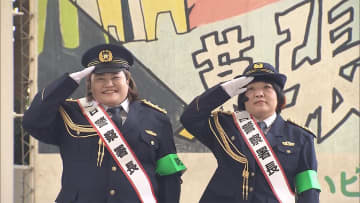 「おかずクラブ」防犯呼びかけ　千葉西警察署で一日署長