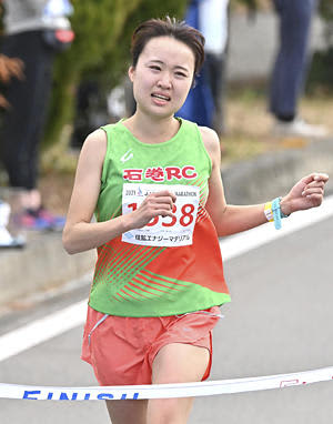 女子一般・千葉、逃げ切り初女王　Jヴィレッジハーフマラソン