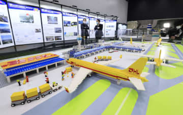 ニュース画像：レゴブロックで中部空港の模型　「フライトパーク」再オープン