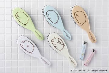 「すみっコぐらし」のヘアブラシ可愛すぎん？全色ほしくてツラい。