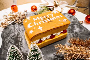 ふわふわ！しゅわしゅわ！　クリスマス台湾カステラ、26日まで限定販売