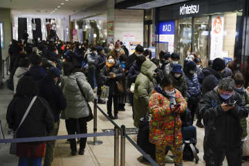 国内で新たに554人感染　オミクロン株、四国などに拡大