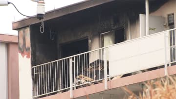 【速報】千葉・市原でマンション火災　5階の部屋から黒煙