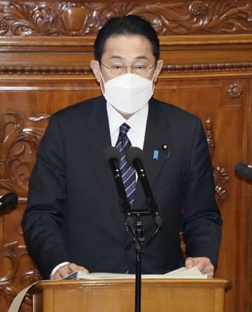 岸田首相、米軍コロナ対策「日米議論へ」　施政方針演説、具体策には触れず