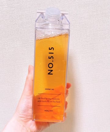 3COINS「牛乳パック風」クリアボトルがおしゃかわ♡ドリンク注ぐだけで映える