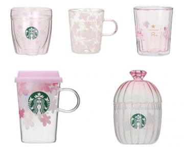 スタバの桜グッズ今年も最高可愛い♡人気のガラス製のアイテム5選