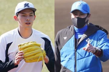 ロッテ佐々木朗が日本ハム戦で今季初実戦、“ガラポン打線”と対戦　両軍スタメン発表