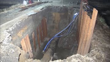 千葉・旭市で送水管が破損　約1万5000戸で断水続く