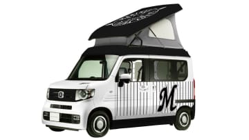 千葉ロッテ仕様のキャンピングカー「マリーンズキャンパー」受注販売スタート