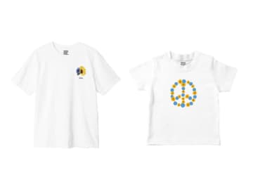 売上金は全額ウクライナのために寄付。ZOZOが花柄Tシャツを発売。