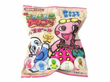 湯船から「がんこちゃん」あらわる！　「ざわざわ森のがんこちゃん」入浴剤