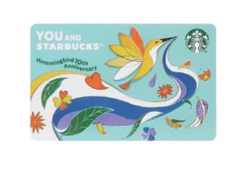 スタバに｢ハミングバード｣の時期が到来。今年のカードも可愛い♡