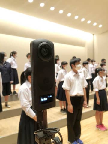 学校行事を360度動画で配信　「出席叶わなくても…」　母親の思いビジネスに