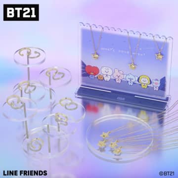 「BT21」の激カワアクセサリーが必ず当たる！「一番アクセ」は即完売の予感。